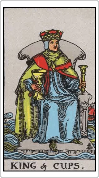 ไพ่ราชาแห่งถ้วย (King of Cups)