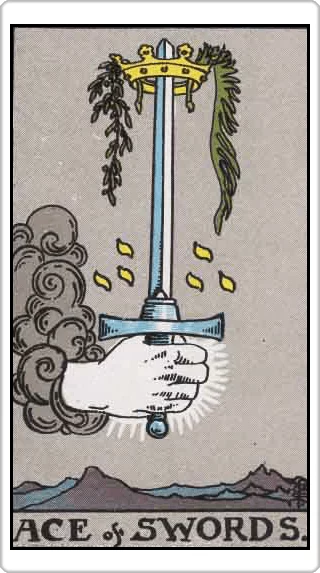 ไพ่เอซแห่งดาบ (Ace of Swords)