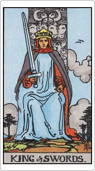 ไพ่ราชาแห่งดาบ (King of Swords)